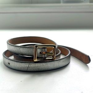 J Crew Italian leather belt, size S